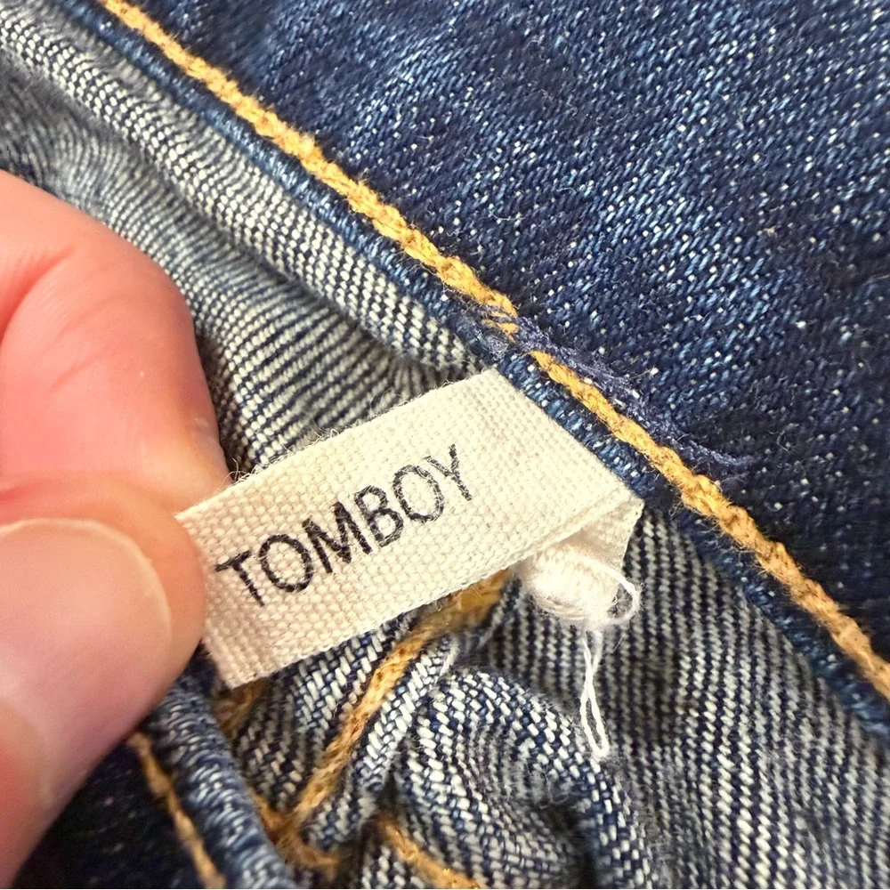 rag & bone Women's Skinny Jeans - Dark Blue - Picture 5 of 11